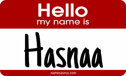 Hello my name is Hasnaa png download