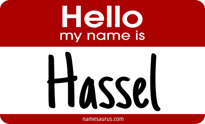 Hello my name is Hassel png download