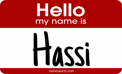 Hello my name is Hassi png download