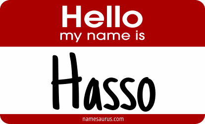 Hello my name is Hasso png download
