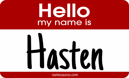 Hello my name is Hasten png download