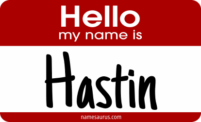 Hello my name is Hastin png download