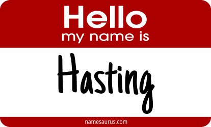 Hello my name is Hasting png download