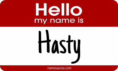 Hello my name is Hasty png download