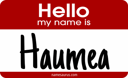 Hello my name is Haumea png download