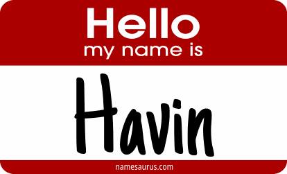 Hello my name is Havin png download