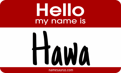 Hello my name is Hawa png download