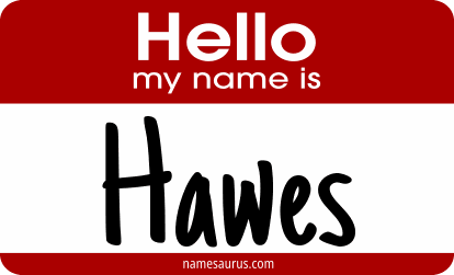 Hello my name is Hawes png download