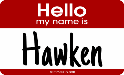 Hello my name is Hawken png download