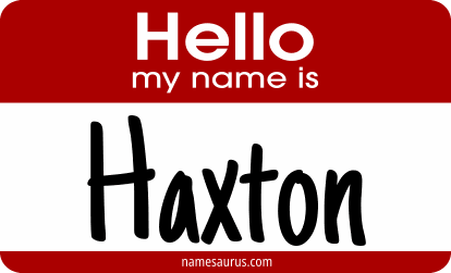 Hello my name is Haxton png download