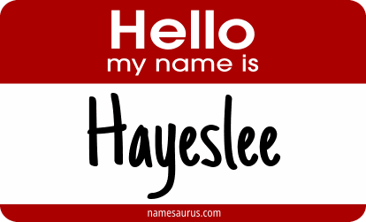 Hello my name is Hayeslee png download