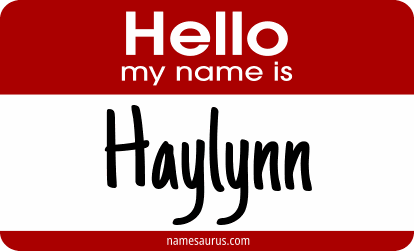 Hello my name is Haylynn png download