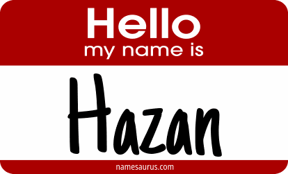 Hello my name is Hazan png download