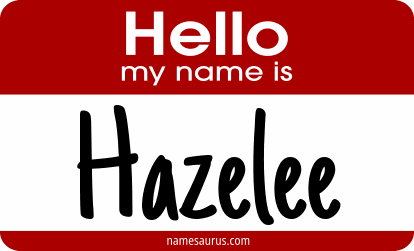 Hello my name is Hazelee png download