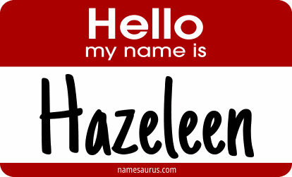 Hello my name is Hazeleen png download