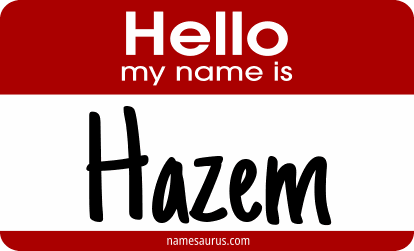 Hello my name is Hazem png download
