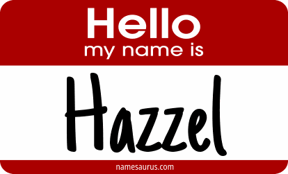 Hello my name is Hazzel png download