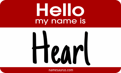 Hello my name is Hearl png download