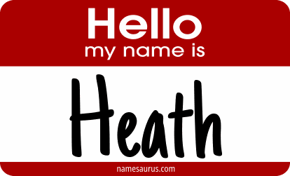 Hello my name is Heath png download