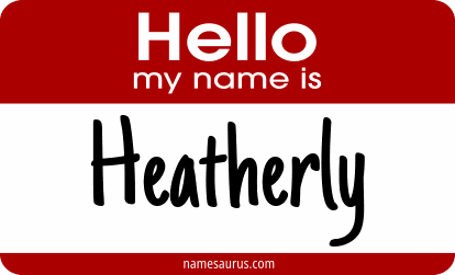 Hello my name is Heatherly png download