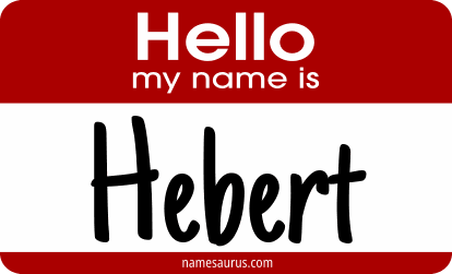 Hello my name is Hebert png download