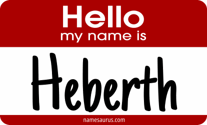 Hello my name is Heberth png download