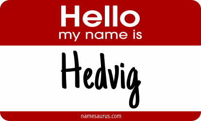 Hello my name is Hedvig png download