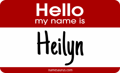 Hello my name is Heilyn png download