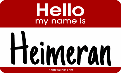 Hello my name is Heimeran png download