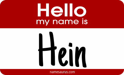Hello my name is Hein png download
