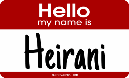 Hello my name is Heirani png download