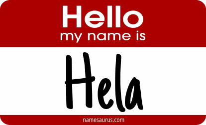 Hello my name is Hela png download
