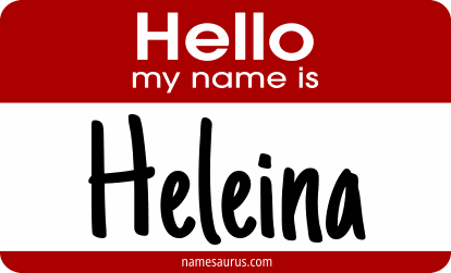 Hello my name is Heleina png download