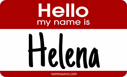 Hello my name is Helena png download