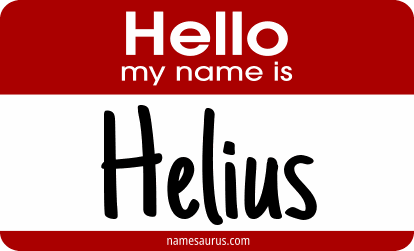 Hello my name is Helius png download
