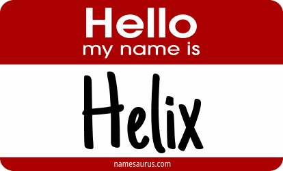 Hello my name is Helix png download