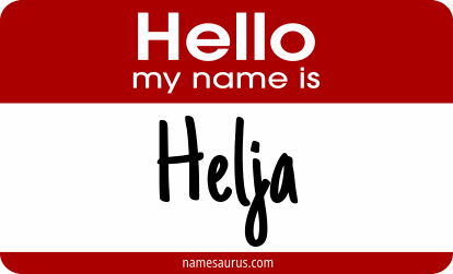 Hello my name is Helja png download