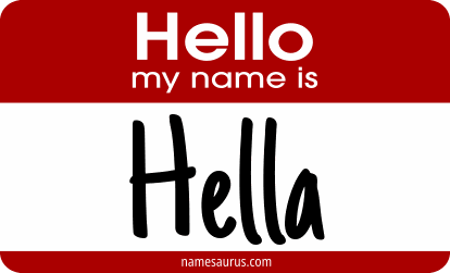 Hello my name is Hella png download