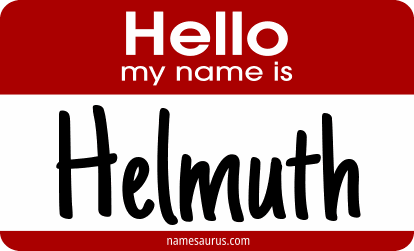 Hello my name is Helmuth png download