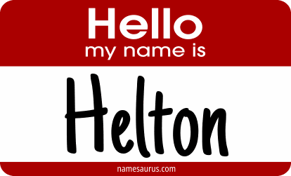 Hello my name is Helton png download