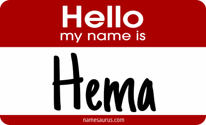 Hello my name is Hema png download