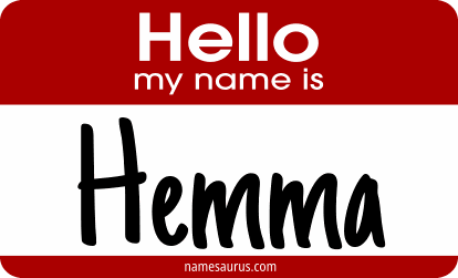 Hello my name is Hemma png download