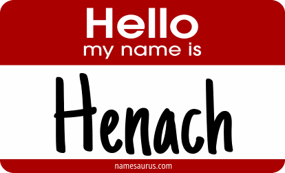 Hello my name is Henach png download