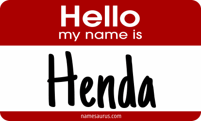 Hello my name is Henda png download