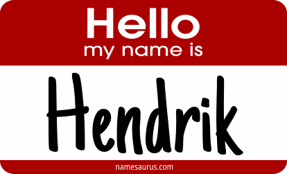 Hello my name is Hendrik png download