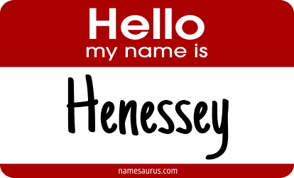 Hello my name is Henessey png download