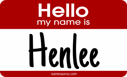 Hello my name is Henlee png download