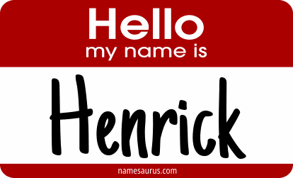 Hello my name is Henrick png download