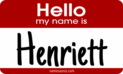 Hello my name is Henriett png download