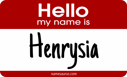 Hello my name is Henrysia png download